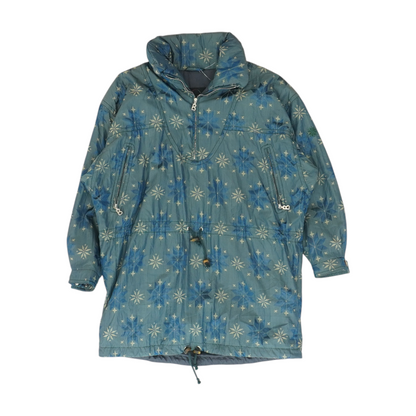 Vintage Navy Graphic Coat