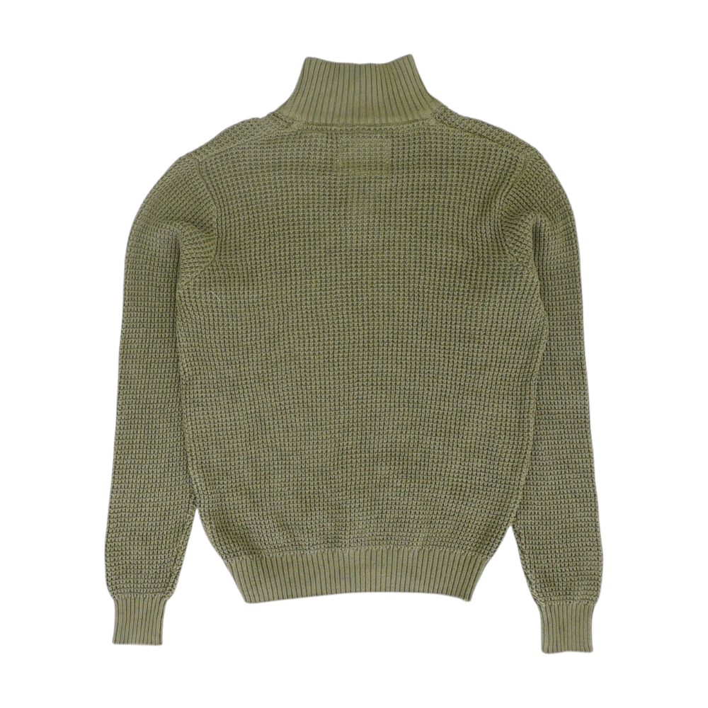Weatherproof Vintage Green Solid Pullover Sweater – Image 2
