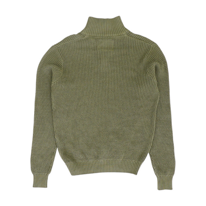 Weatherproof Vintage Green Solid Pullover Sweater – Image 2