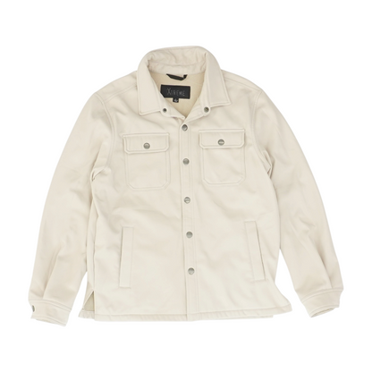 Beige Solid Jacket