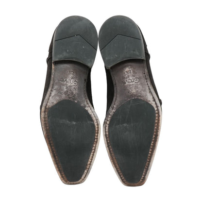 Brown Leather Monk Strap Dress Shoes