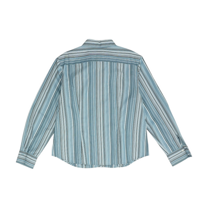 Blue Striped Button Down