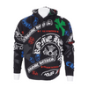 Black Stencil Hoodie