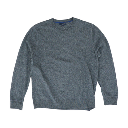 Gray Solid Pullover Sweater