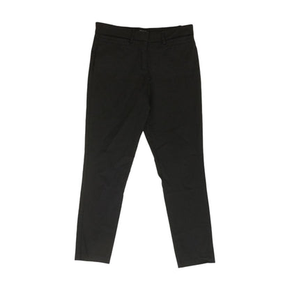 Black Solid Pants