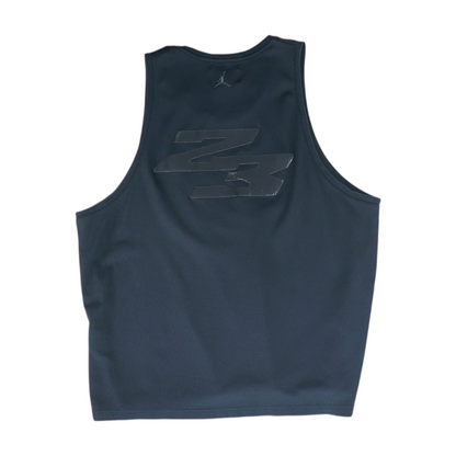 Black Solid Active Tank