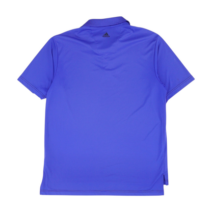 Purple Striped Short Sleeve Polo