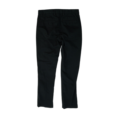 Black Straight Pants