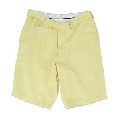 Yellow Chino Shorts
