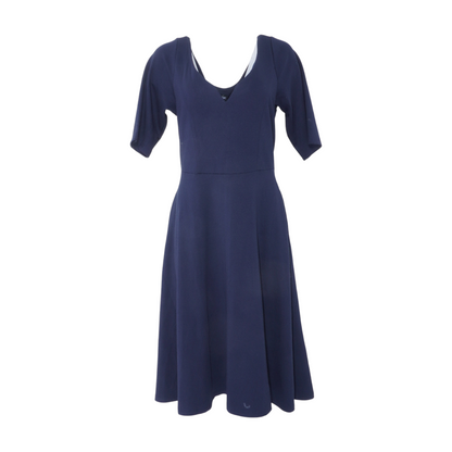 Navy Midi Dress