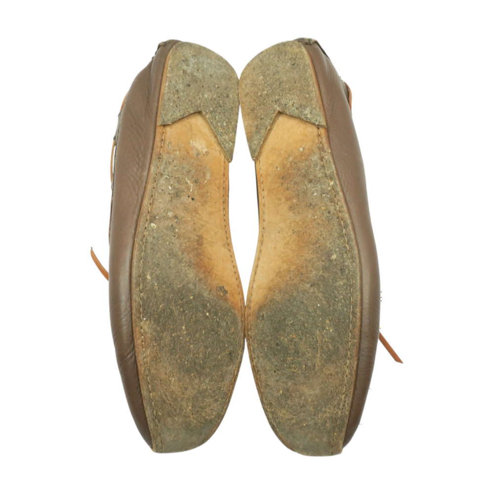 Brown Slip-On Flats