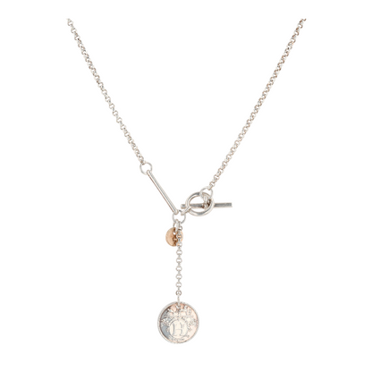 Sterling Silver Lariat Necklace