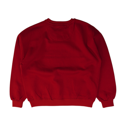 Red Alabama Crimson Tide Solid Sweatshirt Pullover