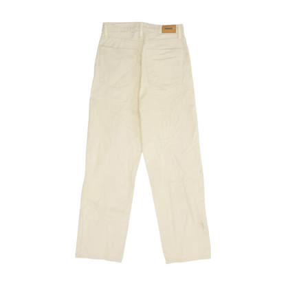 Beige Straight Jeans