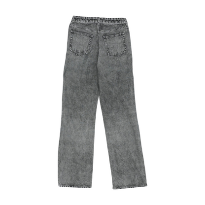 Gray Straight Jeans
