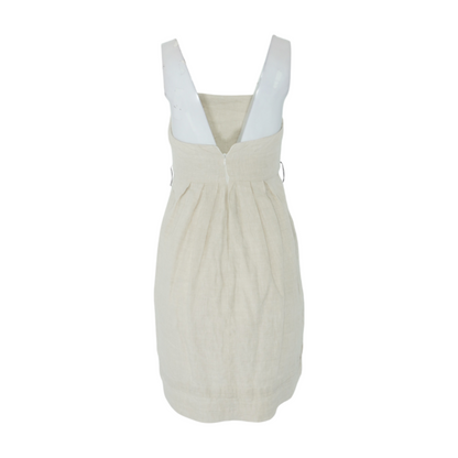 Beige Mini Dress