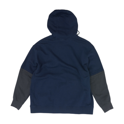 Navy Solid Hoodie Pullover