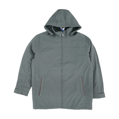 Gray Solid Jacket