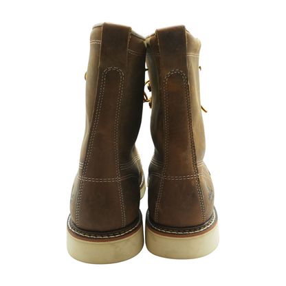 Brown American Heritage 6" Steel Toe Wedge Work Boot