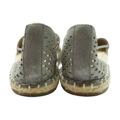 Gray Slip-On Flats
