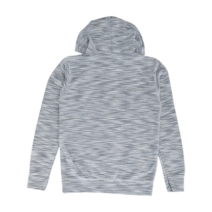 Dikotomy Navy Solid Hoodie Pullover – Image 2