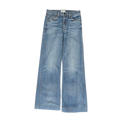 Blue Wide Leg Jeans