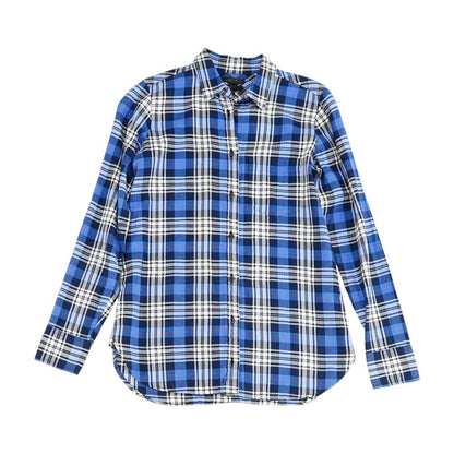 Blue Plaid Button Down