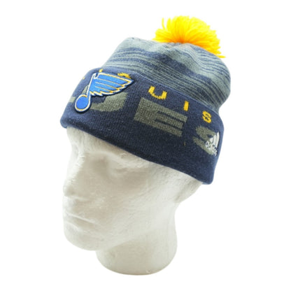 Navy St. Louis Blues Beanie Hat