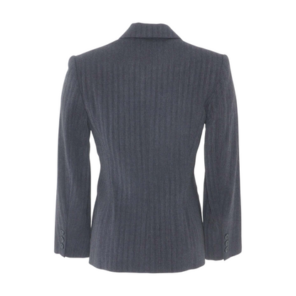 Charcoal Petite Solid Blazer