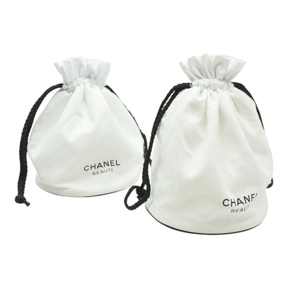 White 2PC Drawstring Dustbags