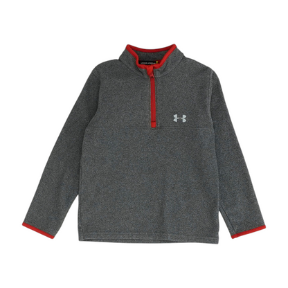 Gray 1/4 Zip Pullover