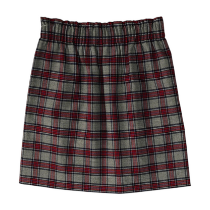 Multi Plaid Mini Skirt