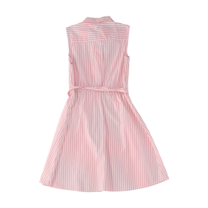 Pink Striped Dress
