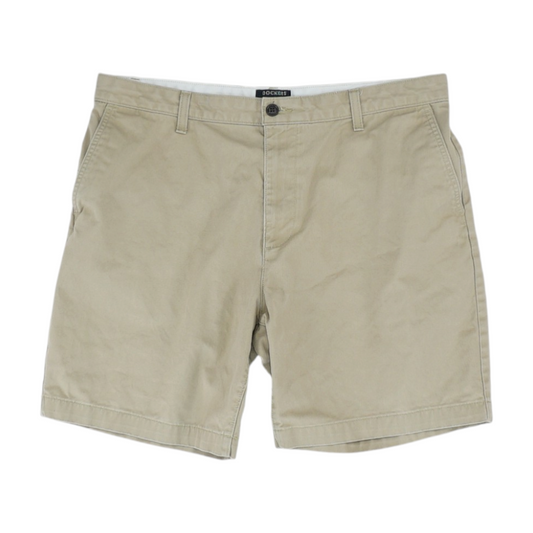 Beige Chino Shorts