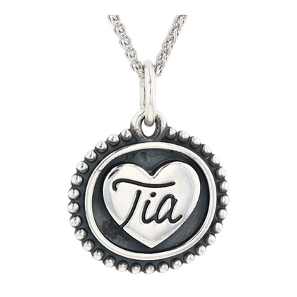 Sterling Silver Pendant Necklace