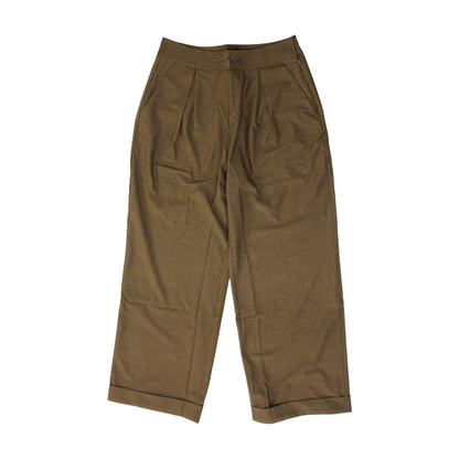 Brown Wide Leg Pants