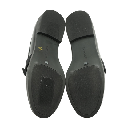 Black Slip-On Flats