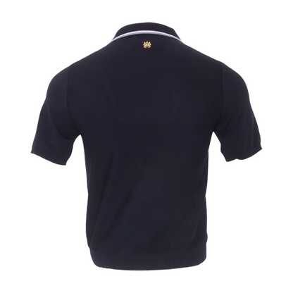 Black Script Stripe Shirt