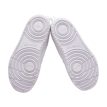 Court Borough Low Recraft White Leather Athletic Shoes