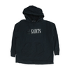 Black Solid Hoodie Pullover