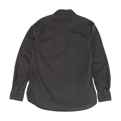 Charcoal Button Down