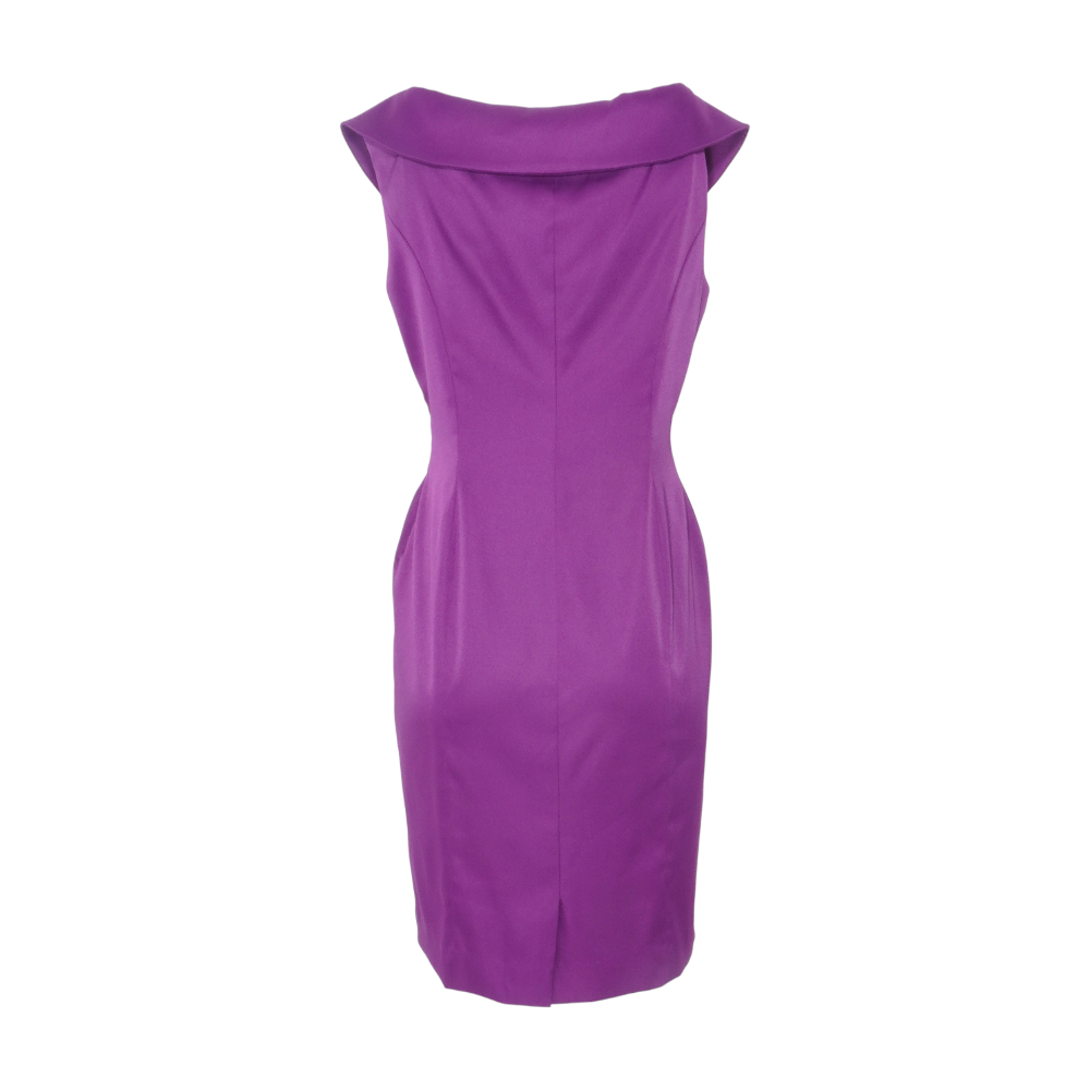 evan picone black dress Purple Midi Dress – Unclaimed Baggage