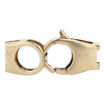 14K Two-Tone Gold Chain Bracelet