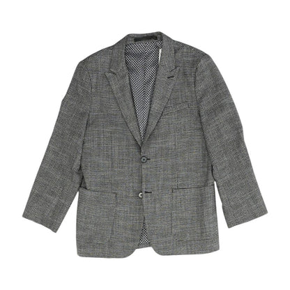 Black Houndstooth Blazer