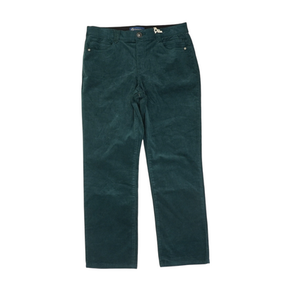 Green Petite Straight Pants