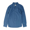 Blue Abstract Long Sleeve Button Down