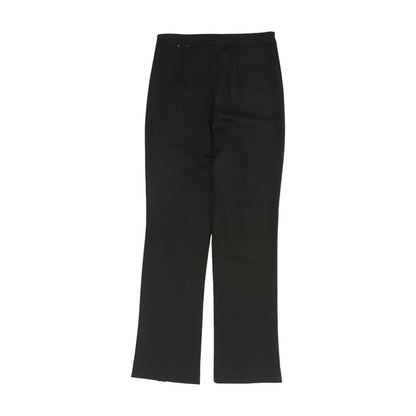 Black Solid Dress Pants