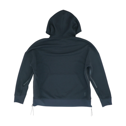 Black Solid Hoodie Pullover