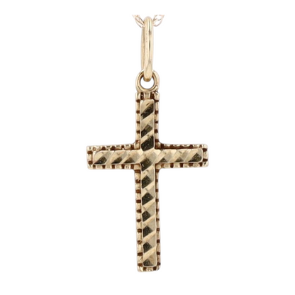 10K Yellow Gold Pendant Necklace