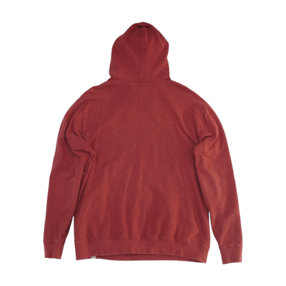 Red Solid Hoodie Pullover